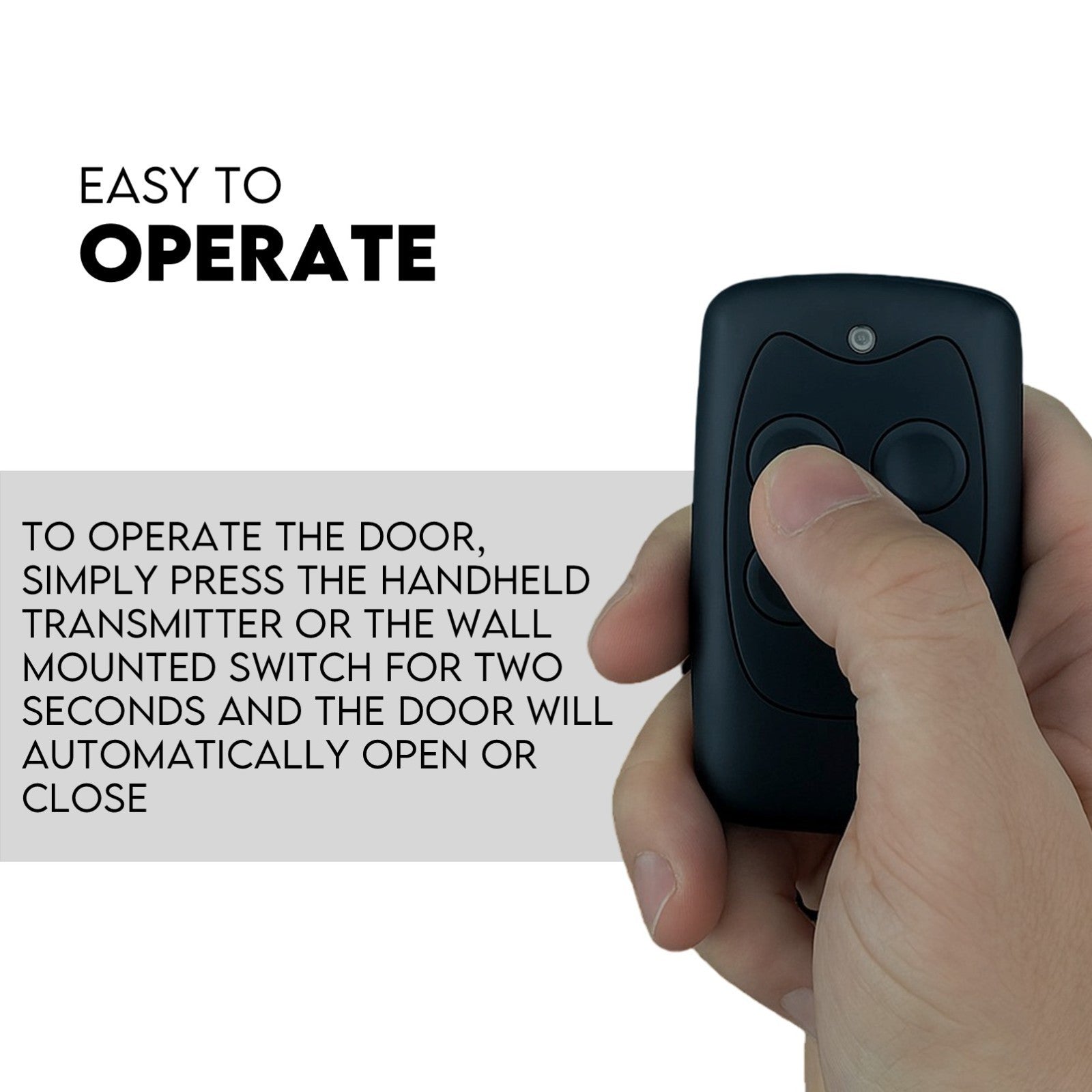 1200N Automatic Roller Door Opener Garage Motor 4x Remote 22m2 Rolling V379-ROLLDOOR00