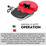 1200N Automatic Roller Door Opener Garage Motor 4x Remote 22m2 Rolling V379-ROLLDOOR00