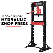20 Ton Hydraulic Shop Press Workshop Jack Stand Bending Tool V379-SHOPRESS020008