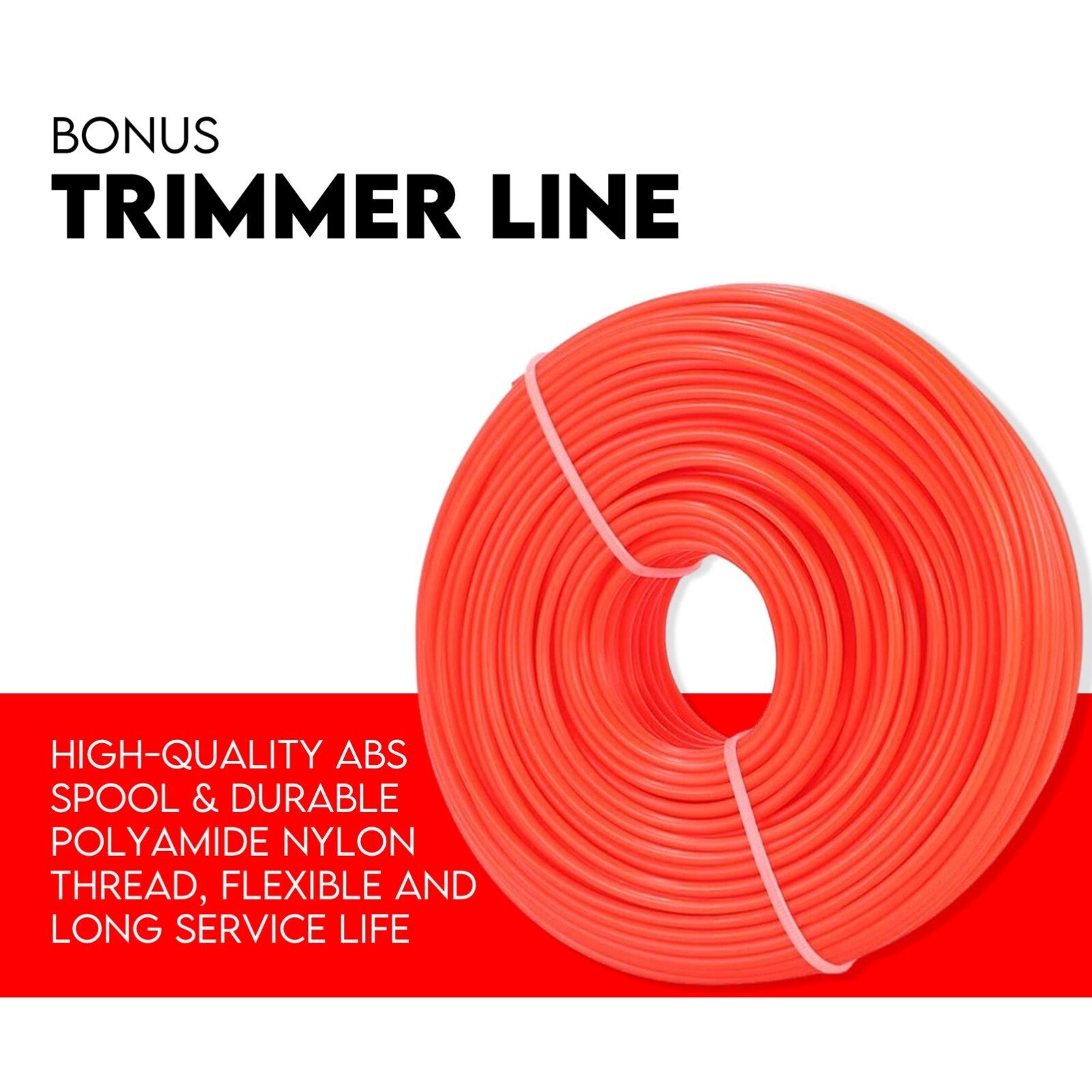 Whipper Snipper Straight Shaft Line Trimmer 31CC Pole Brush Cutter 4 STROKE V379-SNPPERST04