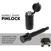 Adjustable Height Tow Hitch Ball Towbar Drop Mount Tongue Trailer Tow Bar 4000KG V379-TOWBAR5BLK