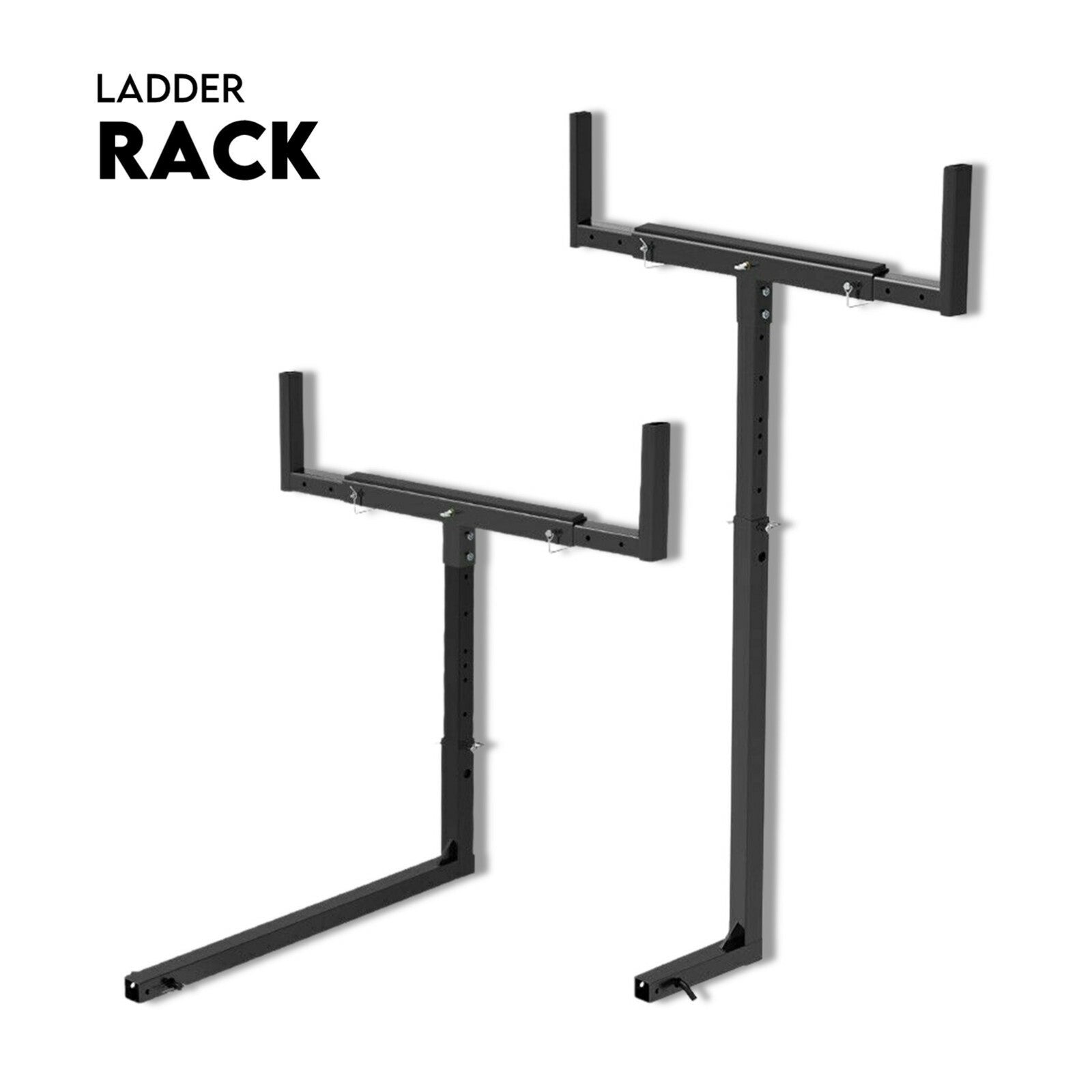 Tow Ladder 2" Tow Bar Hitch Mount Ladder Roof Rack Bar Extension Timber Kayak V379-TOWLADER16