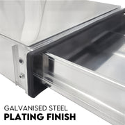 Under Tray Tool Box Trundle Drawer 1500 mm UTE Drawer Dual Extra Cab Toolbox V379-TRNDLCHRM0