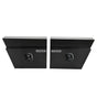 600mm Pair of Under Tray Tool Box Aluminium Undertray Underbody Toolbox Black V379-UTABLCK600