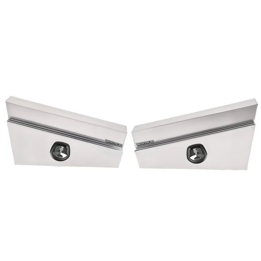 900mm Under Tray Tool Box Pair Aluminium Toolboxes Set Truck Undertray Underbody V379-UTALFLT900