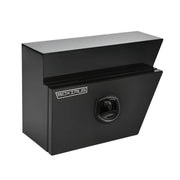 Under Tray Tool Box Underbody Pair Set 600mm Black Aluminium