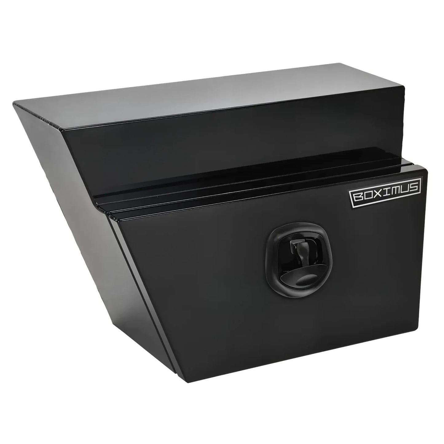 Under Tray Tool Box Underbody Pair Set 600mm Black Aluminium V379-UTRYBLKR6SET05