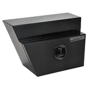 Under Tray Tool Box Underbody Pair Set 600mm Black Aluminium