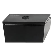 Under Tray Tool Box Underbody Pair Set 600mm Black Aluminium