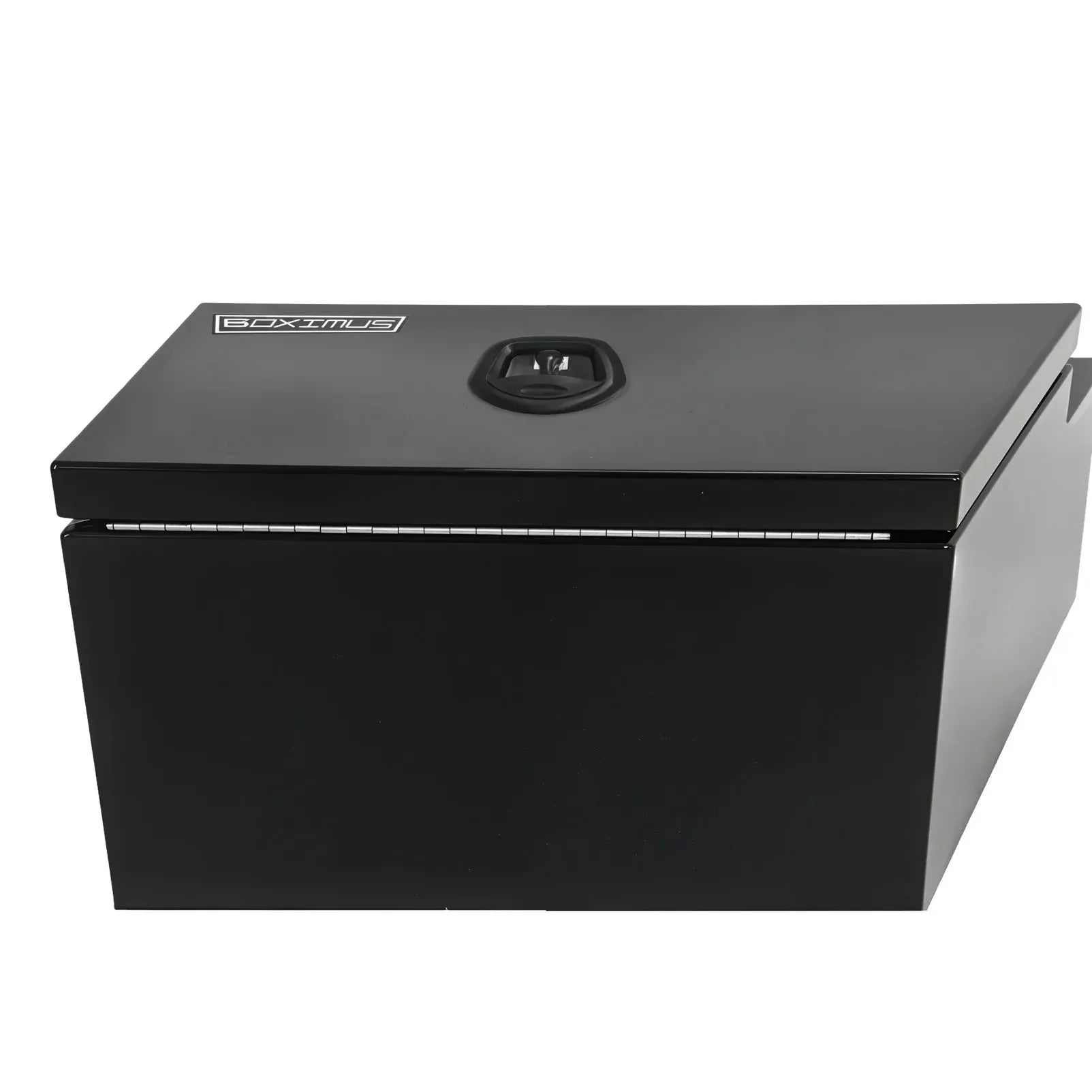 Under Tray Tool Box Underbody Pair Set 600mm Black Aluminium
