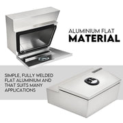 Under Tray Tool Box Underbody Pair Set 600mm Aluminium