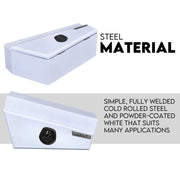 750mm Pair Set Under Tray Ute Tool Box Storage Truck Trailer Underbody Toolbox V379-UTSTWHT750