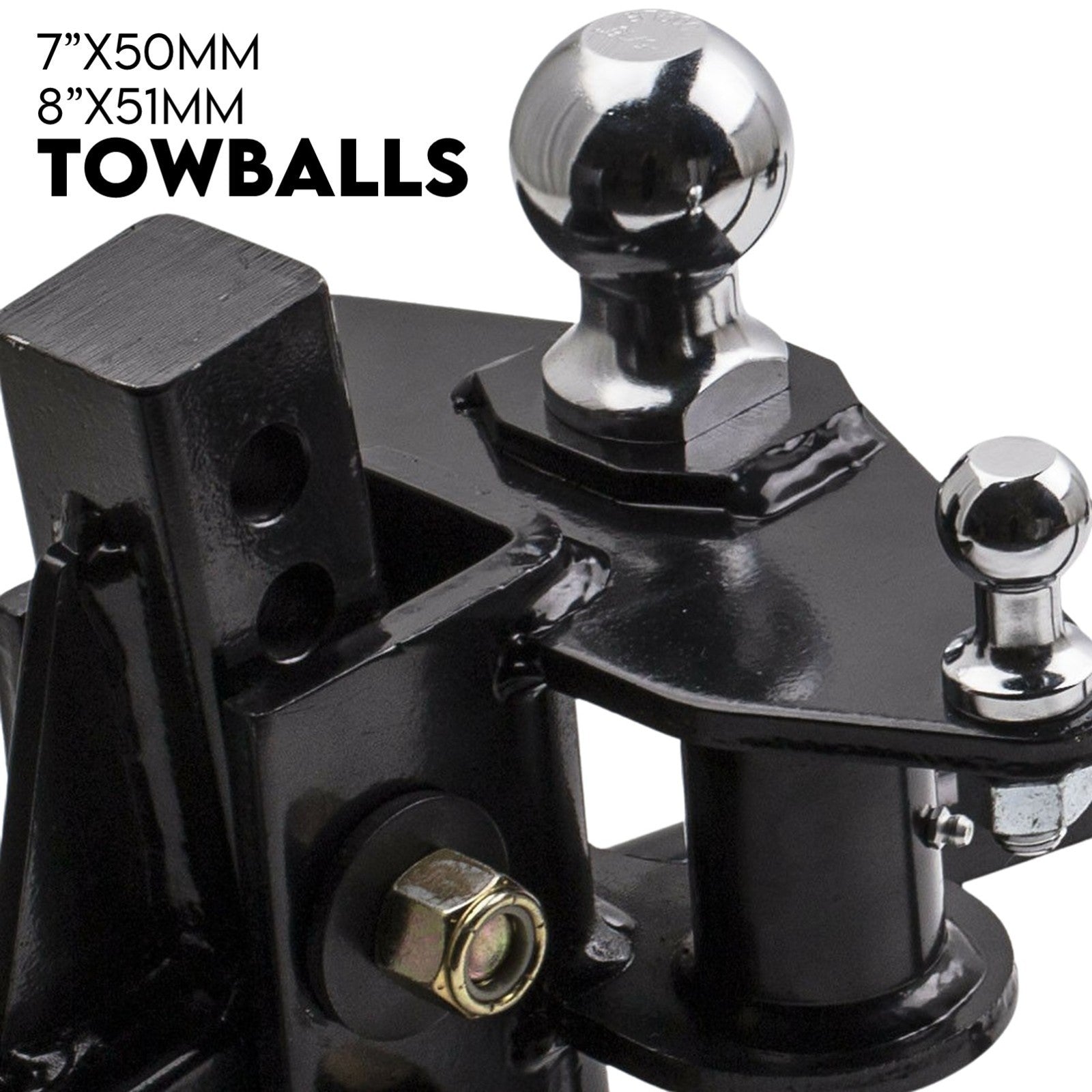 Weight Distribution Hitch System Load Leveller Caravan Anti Sway Bars 800Lb V379-WEIGHTFULL8007