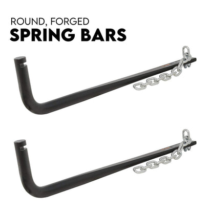 Weight Distribution Hitch System Load Leveller Caravan Anti Sway Bars 800Lb V379-WEIGHTFULL8007