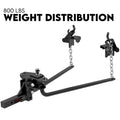 800lbs Weight Distribution Hitch System Load Leveller Caravan Anti Sway Bars V379-WGHTDIS800
