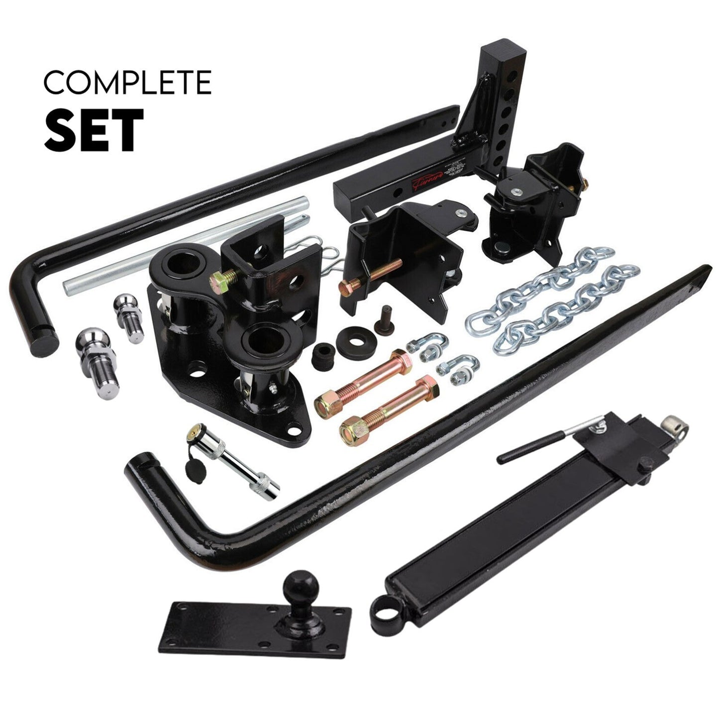 800lbs Weight Distribution Hitch System Load Leveller Caravan Anti Sway Bars V379-WGHTDIS800