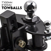 800lbs Weight Distribution Hitch System Load Leveller Caravan Anti Sway Bars V379-WGHTDIS800