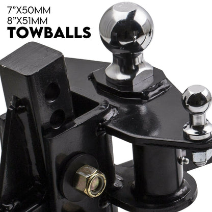 800lbs Weight Distribution Hitch System Load Leveller Caravan Anti Sway Bars V379-WGHTDIS800