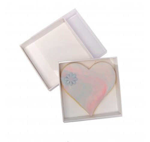 100 Pack of 8cm Square Wedding Invitation Coaster Favor Function product Presentation Cookie Biscuit V382-100INVBOXWH8X8X2