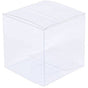 100 Pack of 10cm Square Cube PVC Box - Product Showcase Clear Plastic Shop Display Storage Packaging Box V382-100PVC10X10X10