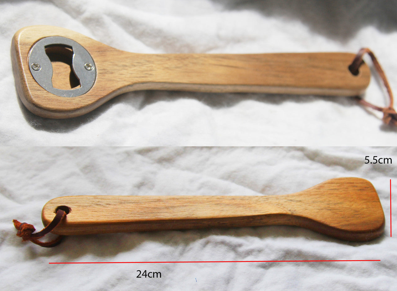 100 x Wholesale for Resell Wooden Spoon Bottle Opener Kitchen Foodie BBQ Last Bottom Place Sport Loser Award V382-100WOODENSPOON