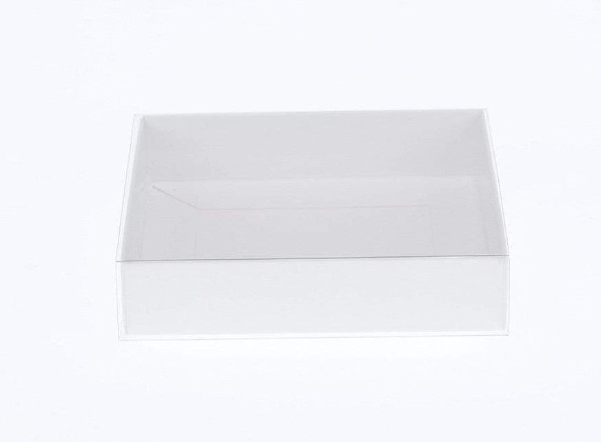 10 Pack of 8cm Square Wedding Invitation Coaster Favor Function product Presentation Cookie Biscuit V382-10INVBOXWH8X8X2