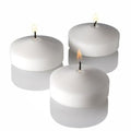 10 Pack of 6 Hour White Floating Candles - 5.8cm diameter - wedding party decoration V382-10WHITEFLOAT