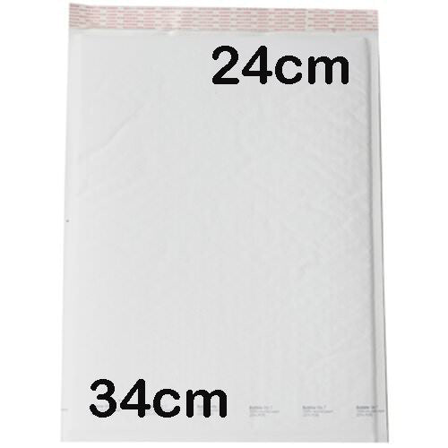 10 Pack of 34*24cm White Padded Mailer Bag Envelope V382-10X340X240PADDEDENV