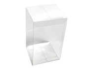 50 Pack of Large Plastic 22x14.5cm Rectangle Cube Box - Exhibition Gift Product Showcase Clear Plastic Shop V382-50PVC22X14X14