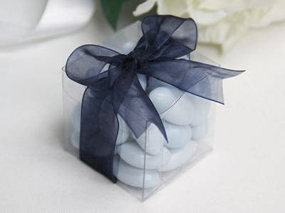 50 Pack of 8cm Square Cube - Product Showcase Clear Plastic Shop Display Storage Packaging Box V382-50PVC8X8X8