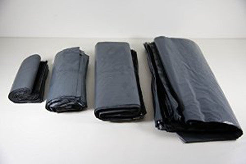100 Bulk Buy Pack - 600x450 mm LARGE GREY PLASTIC MAILING SATCHEL COURIER BAG SHIPPING POLY POSTAGE POST SELF V382-600X450SATCHEL100