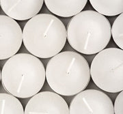 20 Pack Tea Light Candles - White Smokeless Tealights Unscented - 9 Hour Burn Time V382-9HRTLCANDLE20