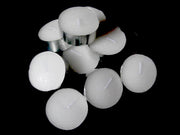 20 Pack Tea Light Candles - White Smokeless Tealights Unscented - 9 Hour Burn Time V382-9HRTLCANDLE20