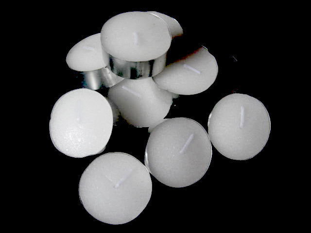 20 Pack Tea Light Candles - White Smokeless Tealights Unscented - 9 Hour Burn Time V382-9HRTLCANDLE20