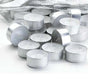 50 Pack Bulk Tea Light Candles - White Smokeless Tealights Unscented - 9 Hour Burn Time V382-9HRTLCANDLE50