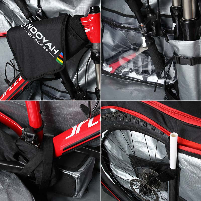 BROTHER BROTHER Bike Travel Bag Case Plane Boat Shipping Transport, Fits Cross Country All Mountain Bike, V382-BBROTHERBK012
