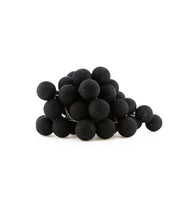 1 Set of 20 LED Black 5cm Cotton Ball Battery Powered String Lights Christmas Gift Home Wedding Party Bedroom V382-BLACKBALLBATT20