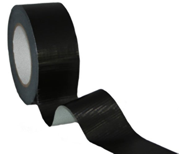 2 Pack Black Duct Tape 50 Metres Industrial Grade Waterproof UV Resistant Crafts Home Maintenance V382-BLACKDUCTX2