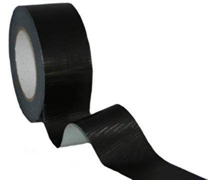 5 Pack Black Duct Tape 50 Metres Industrial Grade Waterproof UV Resistant Crafts Home Maintenance V382-BLACKDUCTX5