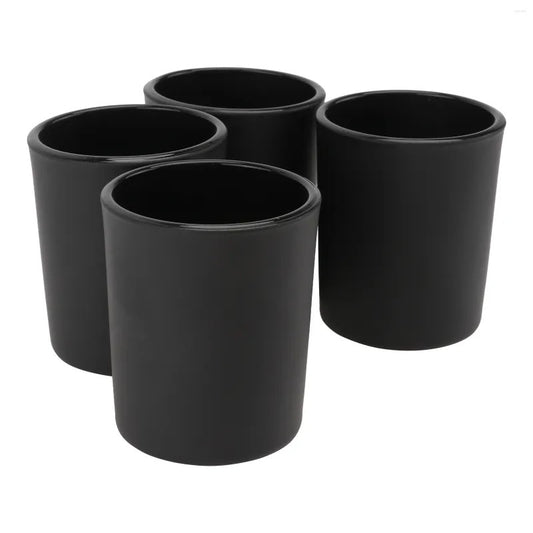 10 Pack Black Matt Tealight Candle Holder 6.5cm Festival Decor Wedding Propose Parties Holiday and Home Decor V382-BLKFHX10