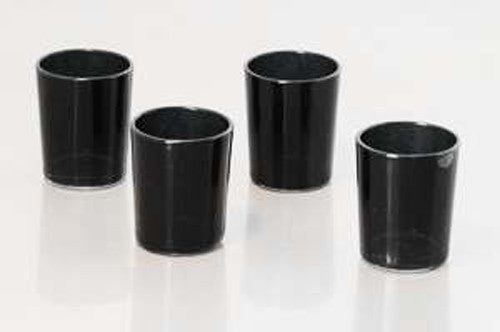 10 Pack Black Matt Tealight Candle Holder 6.5cm Festival Decor Wedding Propose Parties Holiday and Home Decor V382-BLKFHX10
