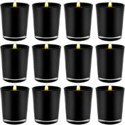 20 Pack Black Matt Tealight Candle Holder 6.5cm Festival Decor Wedding Propose Parties Holiday and Home Decor V382-BLKFHX20