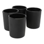 40 Pack Black Matt Tealight Candle Holder 6.5cm Festival Decor Wedding Propose Parties Holiday and Home Decor V382-BLKFHX40