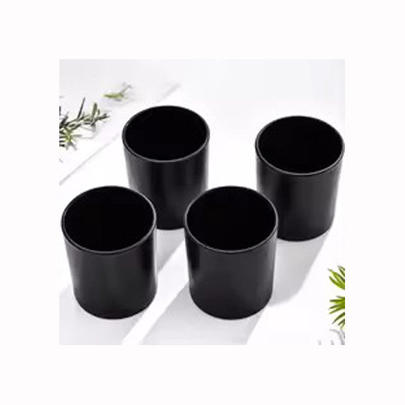 40 Pack Black Matt Tealight Candle Holder 6.5cm Festival Decor Wedding Propose Parties Holiday and Home Decor V382-BLKFHX40