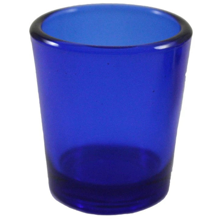 20 Pack Blue Glass Votive Tealight Candle Holders House Party Centerpiece Xmas Wedding Decor Glass V382-BLUCHX20