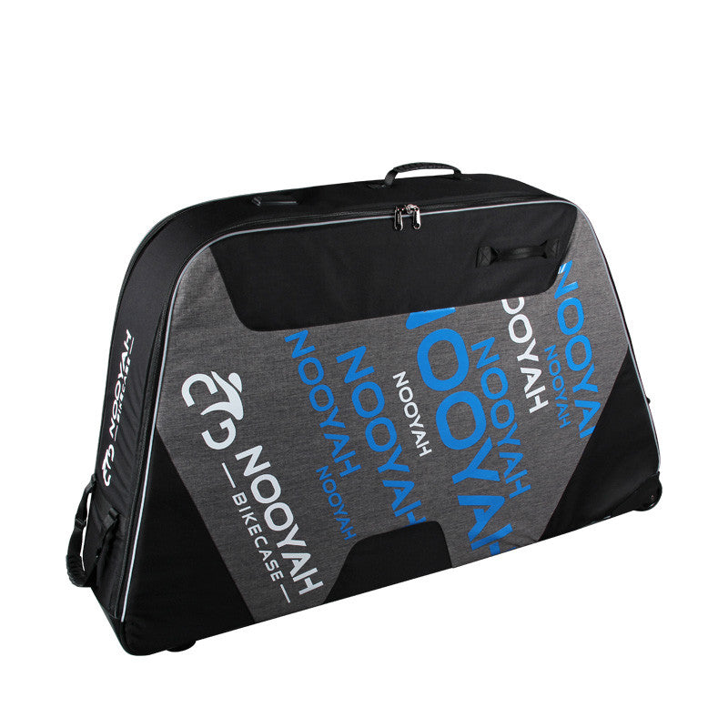 NOOYAH Bike BLUE Travel Case Bike Bag Shell EVA Tough material MTB Mountain Bike Road Bike TT 700c Gravel V382-BLUEBK007S