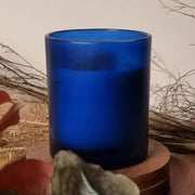 20 Pack Blue Frosted Glass Votive Tealight Candle Holders House Party Centerpiece Xmas Wedding Decor Glass V382-BLUFHX20