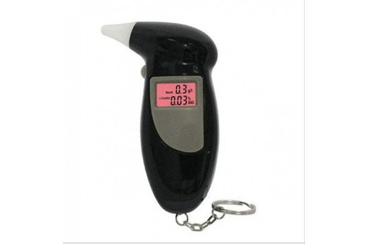 Digital Alcohol Tester LCD Police Breathalyser Grade Accuracy Portable Keychain - FREE POST V382-BREATHTESTER1