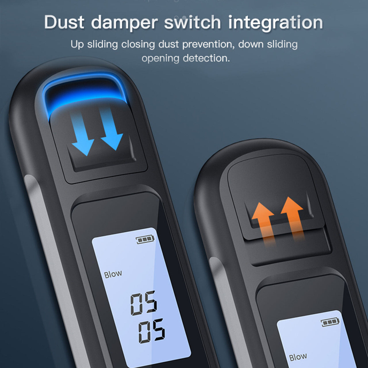 Alcohol Breathalyzer Drink Tester DUI LCD Breath Analyzer Handbag Pocket Size BLACK - FREE POST V382-BREATHTESTER3
