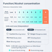 Alcohol Breathalyzer Drink Tester DUI LCD Breath Analyzer Handbag Pocket Size BLACK - FREE POST V382-BREATHTESTER3